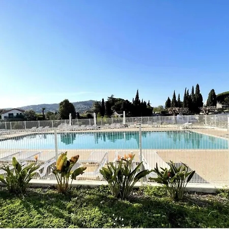 Studio 314 - Les Suites De Robinson - Residence Avec Piscine En Bord De Siagne, A Mandelieu Exterior foto
